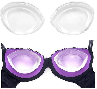 Store_7 - Siliconen BH Inserts - Borst Pads - Verhoog je vorm - Duidelijk Gel - Push Up Inserts - Voor Badpakken en Bikinis - Toevoeging van 1-2 Cups