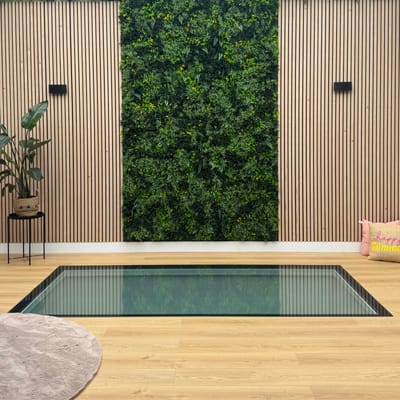 Beloopbaar Daklicht Plat Dak 100x150 cm – Frameloos Plat Dakraam – Veiligheidsglas – UV-bescherming – Geluidsisolatie