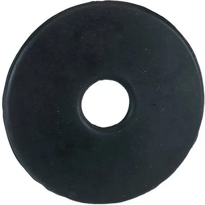 Rubber paardenbit ringen Covalliero (x2)