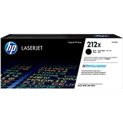 HP W2120X nr. 212X toner cartridge zwart hoge capaciteit (origineel)