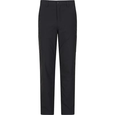 Mountain Warehouse Heren Stretch Winter Wandelbroek (Jet Zwart)