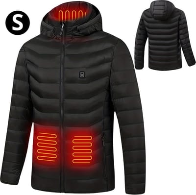 Bovista Verwarmde Jas - Heating Jacket - Thermo Jas - Elektrische Kleding - Jas Met Verwarming - 3 Standen - Dames & Heren - Maat S