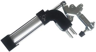 Dailygoods- Pneumatische Klem 100kg - Deurgesp Klem - Klemkracht 100kgf - Warmgewalste Staalplaat - Snel Toggle Klemgereedschap - Multifunctioneel