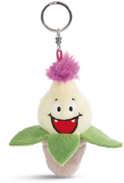 NICI Sleutelhanger Aloë Vera Willibald 10cm groen - Duurzame knuffelhanger met sleutelhanger voor lanyard, sleutelhanger en sleutelhanger