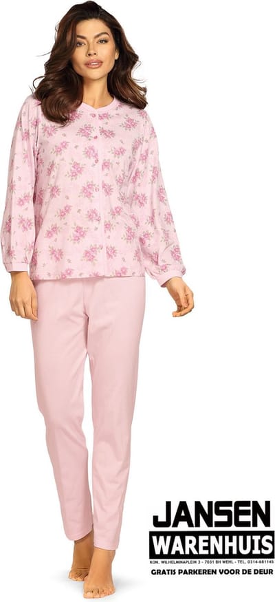 Dames Pyjama 'Elegance Rose'