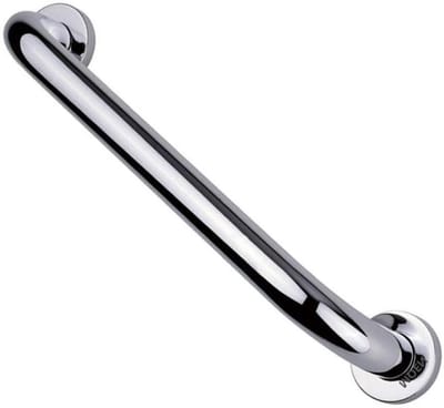Veiligheidshandgreep Badkamer - Steunrail Douche - Valpreventie - Ruimtebesparend Wandmontage - 80CM - Chroom