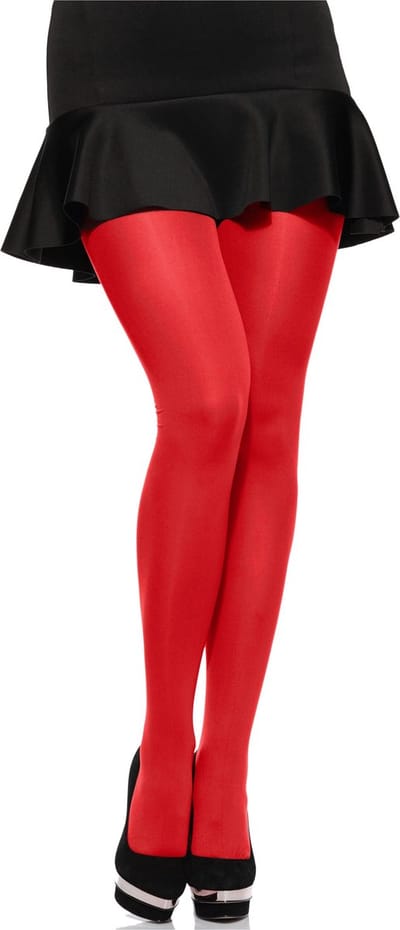 Merry Style MS-GB-162 Dames Panty - 60 DEN -Plus Size - Grote maat - Polyamide - Rood - XXXL