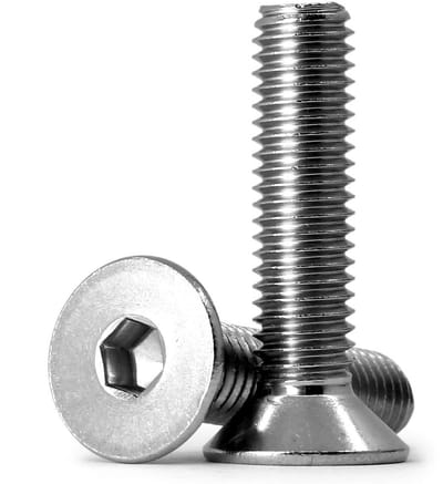 10 Stuks M8 x 40 mm Verzonken Kop Schroeven Binnenzeskant RVS