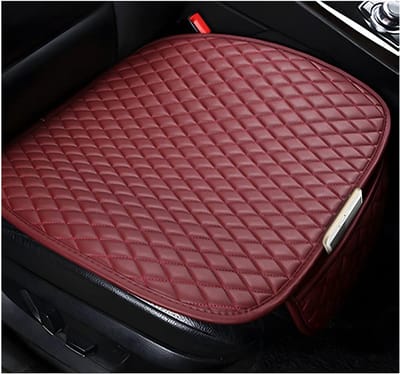 Store_7 - Autostoelpads - Comfortabel voorstoelkussen - Antislip en ademend - Rood - Interieuraccessoires - Geschikt voor vrachtwagens en auto's