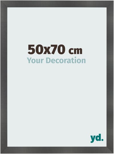 Your Decoration - Fotolijst 50x70 cm - MDF - Zwart Mat - Pisa