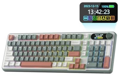 Mechanisch toetsenbord 96% Draadloos met Hot-Swap en Accu