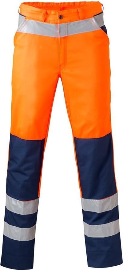 Havep Werkbroek High Visibility 8410 - Fluo Oranje/Marine - 52