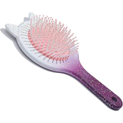 Nieuwe Kawai Kat Patroon Haarkam Zwart Roze Schattige Cartoon Luchtkussen Massage Kam Harde Haarborstel Solide Kapper Haaraccessoires