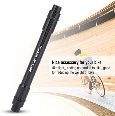 Adapter voor Snelle Ontgrendeling Thru Bolts, Wielnaaf Adapter, Wielas Adapter, 12mm naar 9mm Conversie, Geschikt voor Fietsen en Motoren