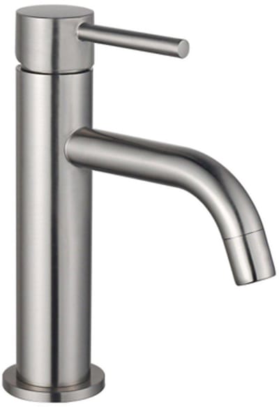 FugaFlow Eccelente Sobrado Badkamer Slim Wastafelkraan - 17.3cm - opbouw - RVS geborsteld PVD