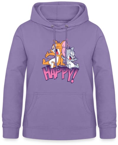 Tom En Jerry Met Nibbles Hoodie Dames
