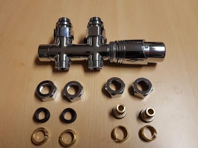Sanifun luxe radiator onderblokset recht