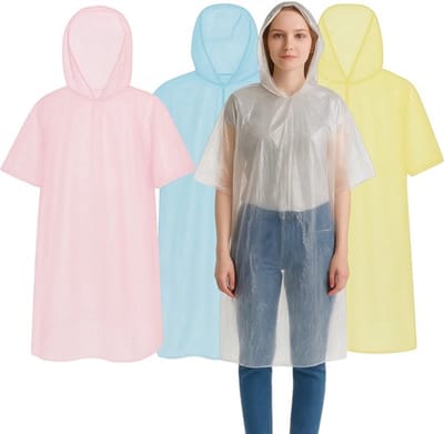 Dailygoody - Uniseks regenponcho - Waterdicht