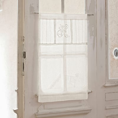 LOBERON Vitrage set van 2 Mayenne crème