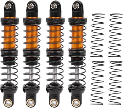 Hoge kwaliteit metalen RC schokdempers van 70 mm tot 120 mm voor afstandsbediening voertuigen en speelgoedauto's