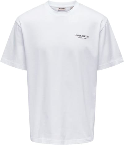ONLY&SONS - ONSFRED EIFFEL RLX SS TEE - Heren - T-shirts