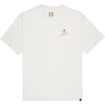 Dc Shoes Fixing Up T-shirt Met Korte Mouwen Beige M Man