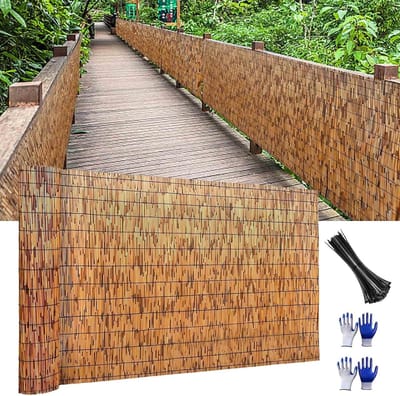 Balkon Privacy Scherm - Natuurlijk Hekwerk - Buiten Afschermen - Goede Taaiheid - 50x100cm tot 110x500cm