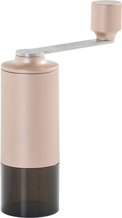 AdHoc Koffiemolen Moro - Handmatige Koffiemolen met Keramisch Maalwerk - CeraCutXL - Light Copper (Brons)