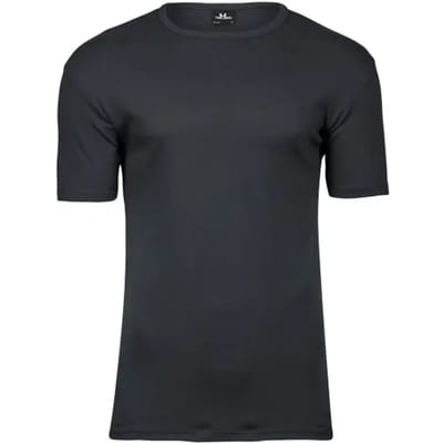 Tee Jays - Interlock T-shirt - Dark Grey (Solid) maat S