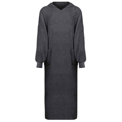 vidaXL Deken hoodie KINN Antraciet XXL Katoen