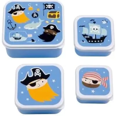 A Little Lovely Company | Lunch & Snack Box Set Piraten