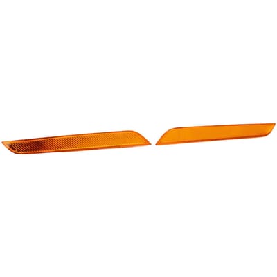 1 Paire Réflecteur de Pare-chocs Avant de Remplacement pour X6 E71 E72 2007 2014 Voiture 63147179991 63147179992 Ambre Avertissement de Pare-chocs orange