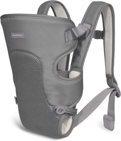 Ergonomische Babydrager voor Baby's vanaf 3 Maanden - 3 Draagposities, Verstelbare Schouderbanden, Handsfree Draagcomfort
