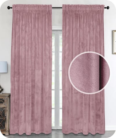 Unyqoos ® Elegante Fluwelen Verduisteringsgordijnen Met Luxe Kruisbanden Voor Privacy en Stijl
