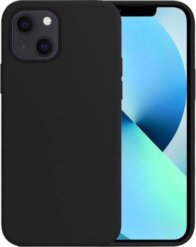 Multimedia & Accessoires Flexibele TPU Back Cover Case Hoesje geschikt voor Apple iPhone 14 – Siliconen - Zachte Plastic – Soft Case – Zwart