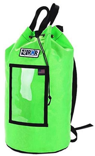 Rope tas met trekkoord sluiting - Ideaal voor rotsklimmen en reddingsuitrusting - Waterdicht nylon - Grote capaciteit 400' van 1/2 inch