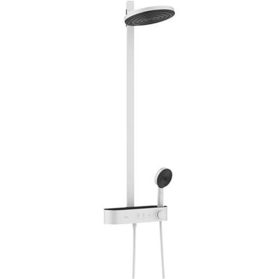 Hansgrohe Pulsify S - Douchesysteem 260 met thermostaatkraan ShowerTablet Select 400, 2 straalsoorten, EcoSmart, mat wit 24241700