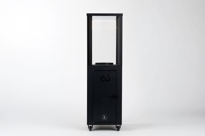 Monti HeatLine Forge Black - Pellet terrasverwarmer