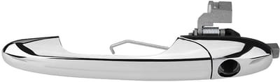 Dailygoods- Deurklink Buiten - Robuuste Kunststof Behuizing - Spiegelchroom Afwerking - Vervanging Set - Geschikt voor Fiat 500 2012-2018 - Eenvoudig te Installeren - Deurgreep