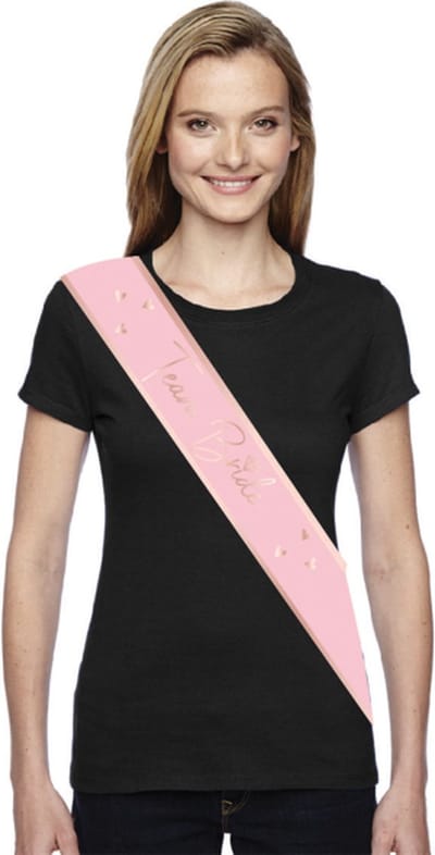Amscan Sjerp Team Bride Dames 76 Cm Roze 6 Stuks