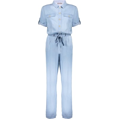 Geisha Jumpsuit Jumpsuit Met Denim Look 51330 10 Light Blue Denim Dames Maat - L
