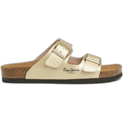 Pepe Jeans Oban Claic Sandalen Goud EU 40 Vrouw