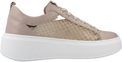 Sneakers Nerogiardini Nappa Pandora T.Palladium Net Rosa T.Brill Platino - Fashion Wear - Vrouwen