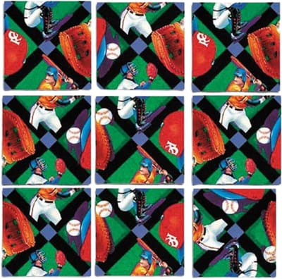Scramble Squares Puzzel - Vierkante Puzzel Hersenkraker - Mentale Uitdaging - 9 Stukken - 14 x 27 cm - Multicolor