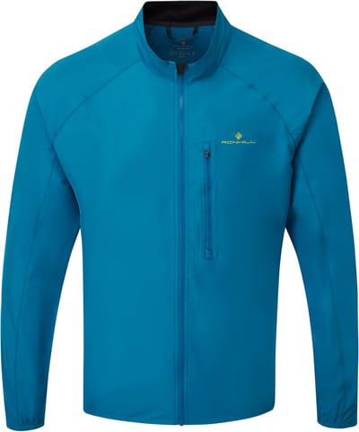 Ronhill | Men's Core Jacket | Hardloopjack | PrussianBlue/AcidLime | S