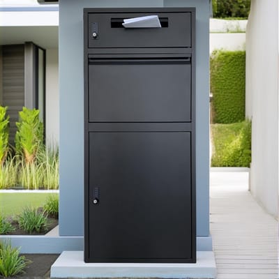 Lexium Pakketbox buiten - Brievenbus pakketbox - Pakketbrievenbus - Pakketkast - Bezorgbox - Parcelsafe - Tuin - Bezorging - Veilige pakketbox