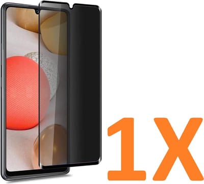 Screenprotector Glas - Privacy Tempered Glass Screen Protector Anti-Spy Geschikt voor: Samsung Galaxy A33 5G - 1x
