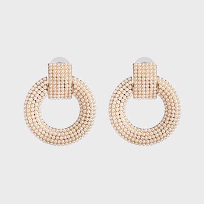 Margot Bardot Guilia Pearl Oorbellen Gold