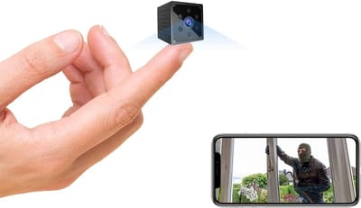 Lexium Verborgen Camera - Spionage Camera - Geheime Camera - Spy Camera - Spycamera - Spion Camera - Verborgen Mini Camera - Spy Camera Mini - Afluisteren - Afluisterapparatuur