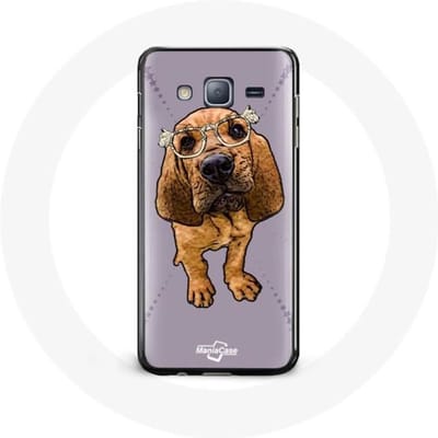 Hoesje voor Samsung Galaxy J3 Beagle Hondenras Cartoon
